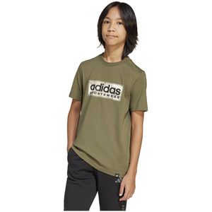 adidas - Camo Linear Graphic - T-shirt - Kinder
