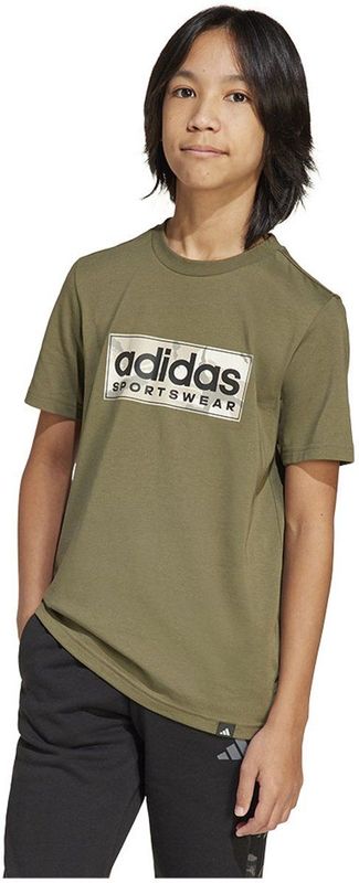 adidas - Camo Linear Graphic - T-shirt - Kinder