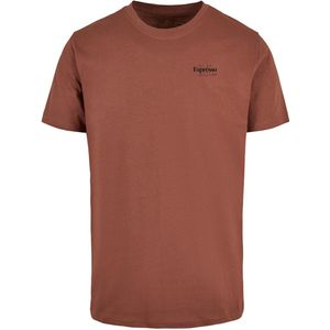 Mister Tee - T-Shirt - Espresso - M Club MT3137