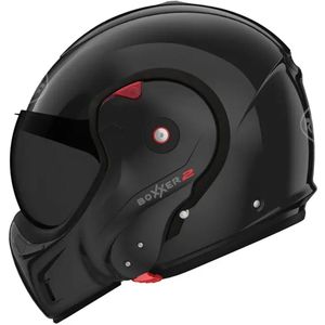 Roof RO9 Boxxer 2 Glossy Black - Systeemhelm - Maat XL - Boxer helm - Motorhelm - ECE 22-06 gekeurd