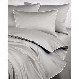 Maro Home Katoen Satijn Beddengoed Lichtgrijs 140x200cm