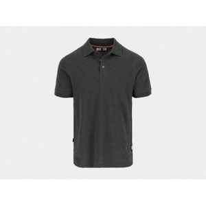 Herock Levi Polo Korte Mouwen Donker Heather Grey XXXL