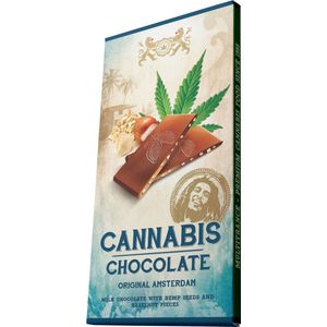 3 x Bob Marley Hemp Milk Chocolate