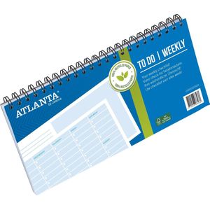 Djois Atlanta Things To Do Weekly - 100% gerecycled papier - FSC - 1 stuk