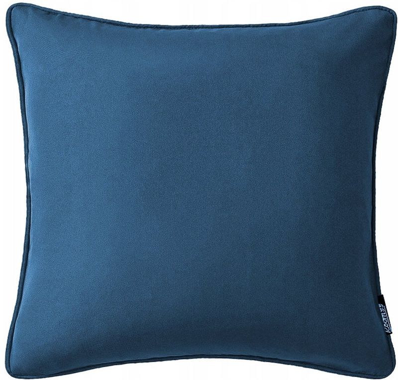 ROOM99 - Aura - Sierkussensloop - Donkerblauw - 45 x 45 cm - 1 stuk