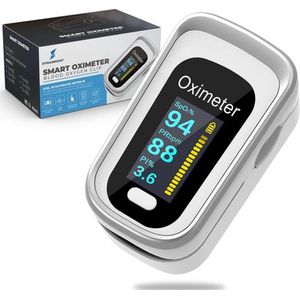 DynaBright Saturatiemeter Zuurstofmeter Vinger - Incl. Koord - Hartslagmeter - Pulse Oximeter - Zuurstofmeting