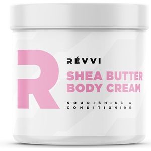 Révvi | Shea Butter Body Crème - voor Boterzachte Huid - Karitéboter - Allantoïne - Vitamine A - 250ml Pot -  - G