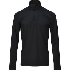 Nordberg heren ski pully - Fjorden - zwart - korte rits - maat XXL