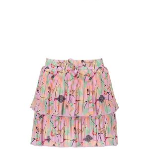 Nono - Plissee Rok - Jungle Leaves Print - Meisjes