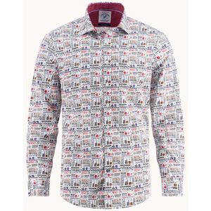 A Fish Named Fred Shirt liquor text Off-White (32.009.101)