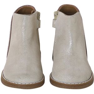 Vertbaudet - Baby Leren Laarzen - Zwart - Met Rits