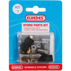 Elvedes Hydro parts kit 1 M8 + M8 2011012