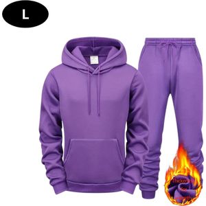 Nivard Joggingpak Heren - Huispak - Volwassenen - Trainingspak - Comfortabel - Jogging Pak - Joggingsbroek - Khaki - S