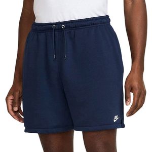 Nike Club Flowshorts - Korte Broeken - Zwart - Sweatstof