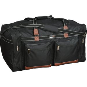 Bastix - Extra grote 120L reistas Holdall tas, zwart