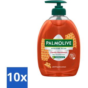 Palmolive - Hygiëne - Handzeep - Antibacterieel & Fris - 500 ml - Bulkverpakking - 10 stuks