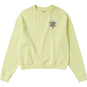 Mystic Culture Crew Trui Women - 240041 - Summer Green - S