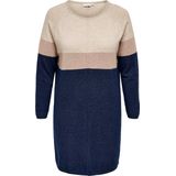 ONLY CARMAKOMA CARLAURA ABK DRESS ESS KNT Dames Jurk - Maat M/48