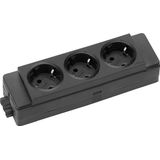 EVOline - Stekkerdoos - Zwart - Zonder Stekker - 1 Stuk