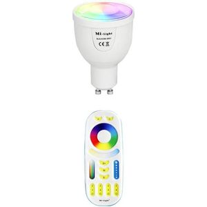 Milight Beginners set - GU10 - 1 wifi lamp - Kleur + DUAL WHITE
