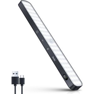 Lampen District® - Kastverlichting met bewegingssensor - 5 Helderheidsniveaus - USB oplaadbaar - Keukenverlichting onderbouw - nachtlamp