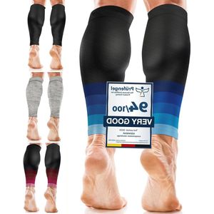 Ondersteunende compressiekousen voor de kuiten voor dames en heren - verlichting van pijn in het scheenbeen en kuitbeen - compressie kousen voor spierscheuringen - maat L/XL