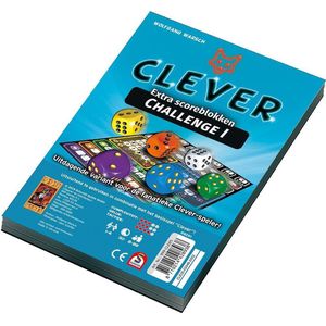 999 Games Clever Challenge Scoreblok - Dobbelspel - 8+ - 1-4 spelers - Nieuwe uitdagingen en bonussen