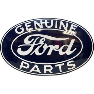 Ford Genuine Parts Ovaal Emaille Bord 50 x 31 cm