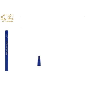 Easy Paris Cosmetics - Kobalt Blauw oogpotlood, draaibaar / Automatic Eye Pencil - Waterproof - Nummer 30 Azul Navy - 1 stuks