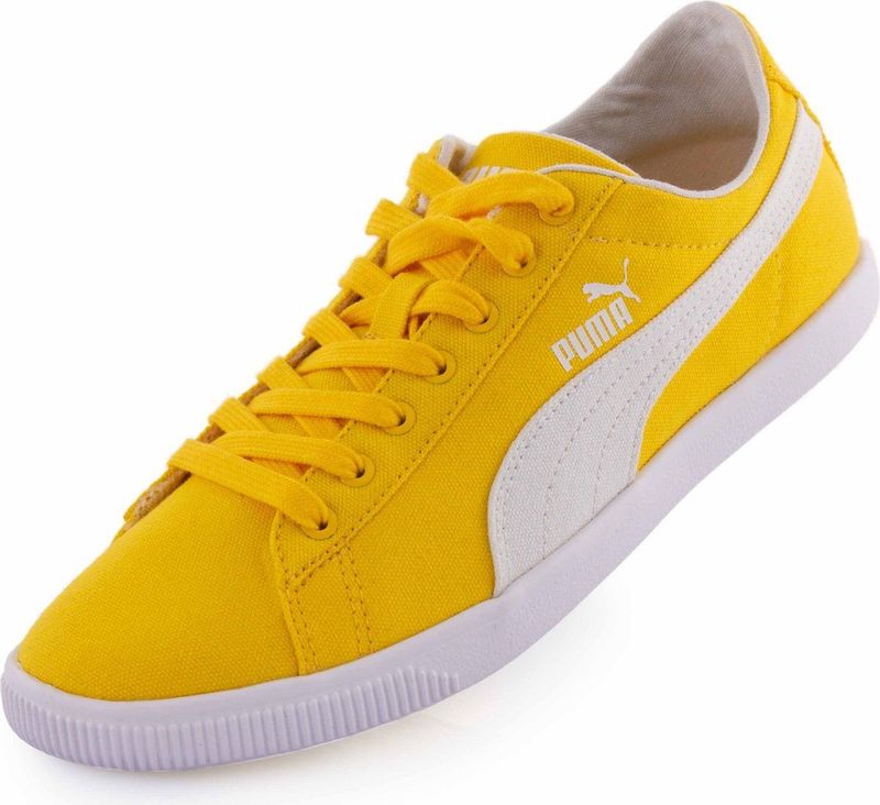 Puma - Glyde Low - Dames Sportschoenen - Geel - Textiel