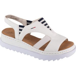 Rieker Sandals V44Y5-80, Vrouwen, Wit, Sandalen, maat: 39