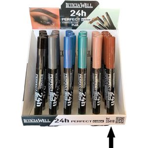 Leticia Well - Oogschaduw Potlood - Draaibaar / Automatic Pencil - Caramel Bruin - Nummer 40