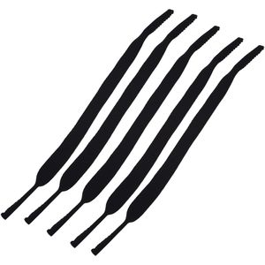 5 Stuks Unisex Brillen Elastische Band Neopreen Voor Brillen Met Pootbreedte 4-8 mm