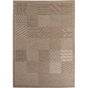 Ayyildiz - Ibiza - Buitenkleed - Beige - Patchwork - 200x290 cm