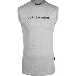 Gorilla Wear Sorrento Mouwloos T-shirt - Grijs - XL
