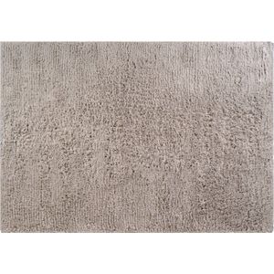 Vloerkleed Bokkum - Polyester/katoen - Grijs - 200 x 290 cm (B x L)