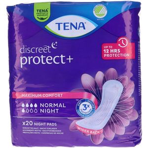 TENA discreet normal night- 10 x 20 stuks voordeelverpakking