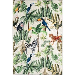 Laagpolig vloerkleed Exotic - Jungle - 160x230 cm