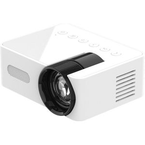 Mini Beamer YT100 - Draagbare Projector - Draadloze Mobiele Verbinding - Voor Films & Presentaties - Thuisgebruik - Wit - 60 inch - 1 stuk
