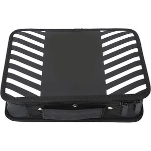 Zeynomax - Gereedschapstas voor Kappers met Tondeuse en Haarknipschaar - Draagbare Opbergtas voor Haar Knippen - Kapper Verzorgingsset - Professionele Kappersuitrusting.