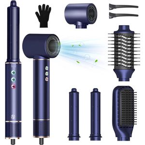 Equivera Multistyler - Airstyler - Krultang 5 in 1 - Fohnborstel - Stijltang