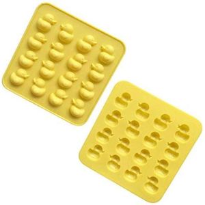 Eendjes vorm voor ijs - chocolade - zeep of krijg - Ducky Geel - Mal - Holy Moldy