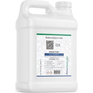Online chemicaliën Waterstofperoxide 12% 5 Liter – Hydrogen Peroxide – Zuurstofwater – h2o2 Voor Haarverf – Hoogwaardig waterstofperoxide kopen