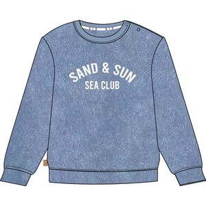 Frogs and Dogs - Stone Washed Sweater | Country Blue - Katoen - Maat 98