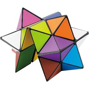 Kleurrijke Geometrische Puzzel (2-in-1) - 6 en 12 Stukjes