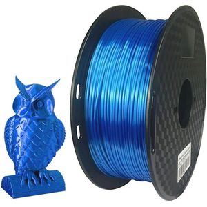Glanzend Metaal Blauw PLA Filament 1.75mm - 1KG 3D Printmateriaal