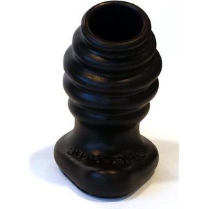 Oxballs Butt-Hole Rippled Fuckplug Black Large