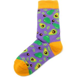Avocado kindersokken - Per paar - maat 33/38