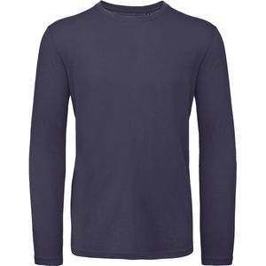 B&C Men's organic Inspire long-sleeve T-shirt CGTM070 - Urban Navy - XL