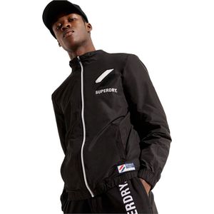 Superdry Track Cagoule Jas Zwart M Man